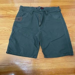 Mens wrangler shorts size 36